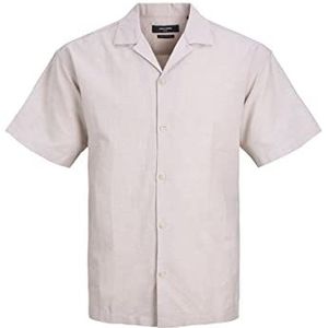 JACK & JONES Heren vrijetijdshemd JPRBLUSUMMER Linen - Comfort Fit XS-XXL