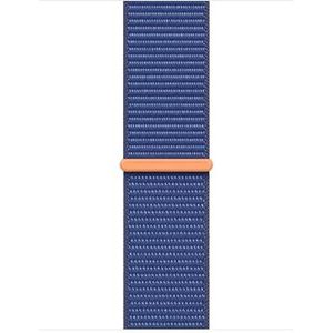 Apple Watch Band - Geweven sportbandje - 41 mm - Oceaanblauw - One Size