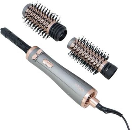 JOCCA - 3-in-1 Haardrogerborstel - Droger, Krultang, Volumegever - 1000-1200 W