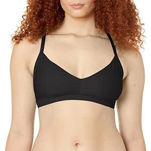 Body Glove Dames Smoothies Drew Solid D, Dd, E, F Cup Bikini Top Badpak, Zwart, D