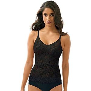 Bali Dames Shapewear Top, Zwart, XL