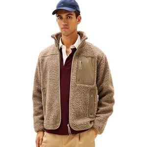 Tommy Hilfiger - Vest Teddy Fleece - Taupe - Heren Vest