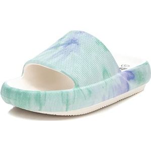 REFRESH 170806, platte sandalen voor dames, aqua, 38 (EU), Turquesa, 38 EU