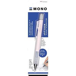 Tombow SH-MG84-BS, mono grafisch vulpotlood, blister, koraalroze, 1 stuk (1 stuk)