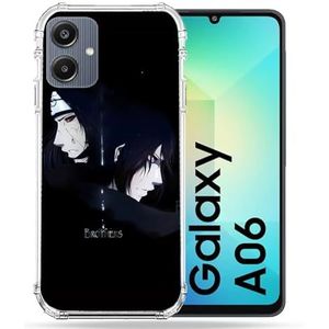Cokitec Versterkte hoes voor Samsung Galaxy A06 Manga Naruto Sasuke Itachi