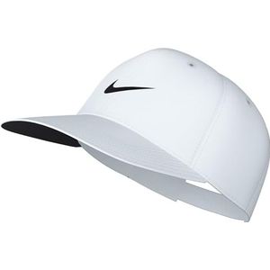Nike Unisex Cap U Nk Df Rise Cap S Cb Snbk P, White/Anthracite/Black, FB5623-100, S/M