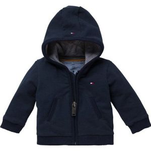 Tommy Hilfiger Unisex - baby sweatshirt EZ57104335/ TERRY BABY HOODIE L/S