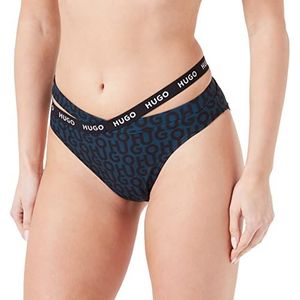 Hugo Boss Classic Monogram bikinibroek voor dames, Open Miscellaneous970, S