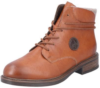 Rieker Dames 71440 veterlaarzen, bruin, 41 EU, bruin, 41 EU