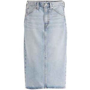 Levi's - Hr Back Slit Rok - Denim - Slim Fit - Achterkant Sleuf