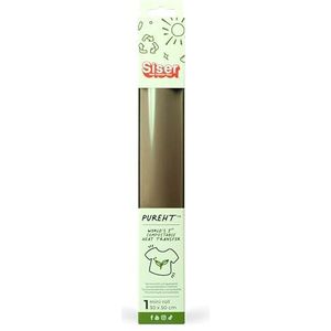 Siser Pure HT – composteerbaar thermotransfer-vinyl Russet Brown, 50 x 30 cm, compatibel met snijplotters