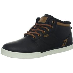 Etnies Jefferson MID LX Herensneakers, Zwart Black Brown 590, 41.5 EU