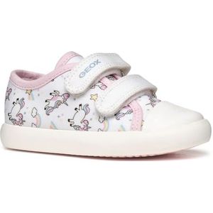 Geox - Gisli - Sneakers - Roze - Bedrukt Materiaal