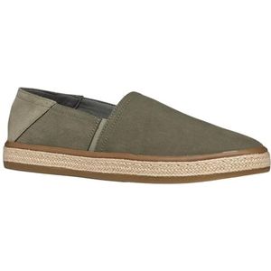 GEOX - PANTELLERIA - Espadrilles - Licht Olijfgroen - Canvas