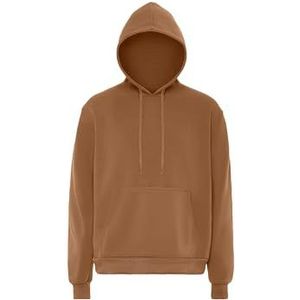 boline Sweatshirt met capuchon voor heren, kameel, M