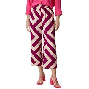 comma - Damesbroek - 46 A - Crop Fit - Losse Pasvorm