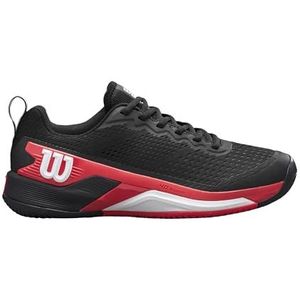 Wilson Heren Rush Pro 4.5 Tennisschoenen, Zwart Infrarood Wit, 48 EU