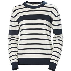 Helly Hansen Dames W Skagen Sweater 2.0, Navy Stripe, XL, Marineblauwe streep, XL