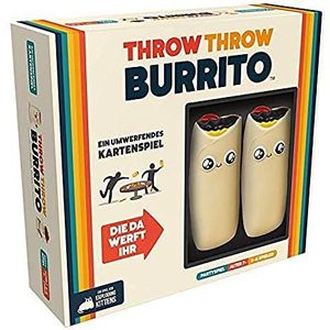 Asmodee Throw Throw Burrito (editie 2022) | partyspel | kaartspel | 2-6 spelers | vanaf 7 jaar | 15+ minuten | Duits