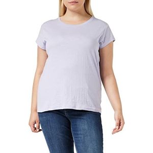 Minus Leti Tee T-shirt voor dames, Paars (Cosmic Lavender), XXL