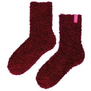 Hudson Damessokken Cosy Paars Rood 35-38, Paars rood 0402, 35-38 EU
