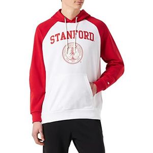 Champion Legacy Heavy Powerblend sweatshirt met capuchon (wit/college), XL voor heren
