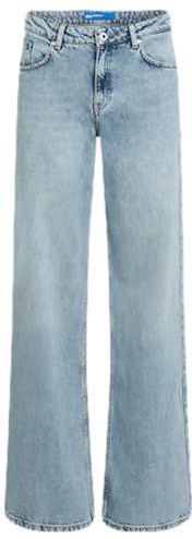 Karl Lagerfeld - Jeans - Blauw - Mid Rise Relaxed Denim - Relaxed Leg