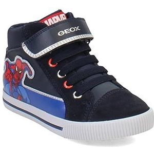 Geox Jongens, Kilwi Sneaker - Peuter, Marine/Royal, 6-6.5 Toddler