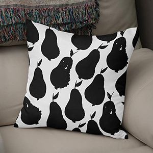 Bonamaison Decoratieve kussenhoes willekeurig patroon, gooien kussenhoezen, home decoratieve kussenslopen voor woonkamer, bank, slaapkamer, grootte: 43x43 cm - ontworpen en vervaardigd in Turkije