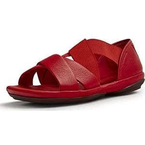 CAMPER Dames Right Nina-k201367 X-Strap sandaal, rood, 35 EU