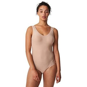 Chantelle Soft Stretch Body met zachte cups, onzichtbaar ondergoed voor dames, nude