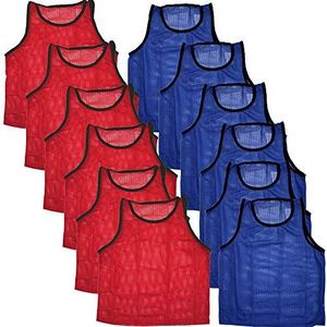 BlueDot Trading Volwassen Sport Pinnie Scrimmage Trainingsvest