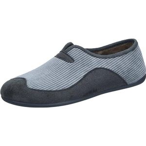 Manitu Home Heren 240006-91 pantoffels, lichtgrijs (91), 40 EU, lichtgrijs 91, 40 EU