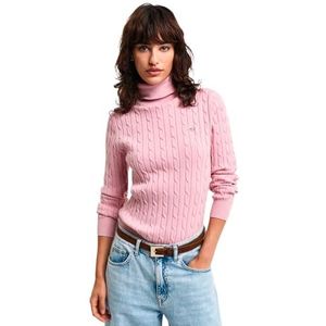 GANT - Sweater - Grafisch Borduurwerk - Nauwsluitende Pasvorm - Geribde Manchetten