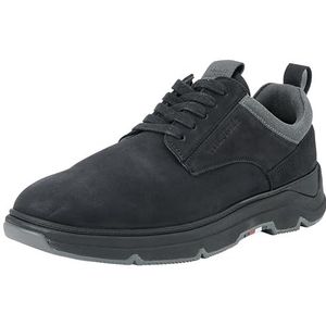 Tommy Hilfiger Driver Mix Hybrid Herenschoenen van leer, Zwart, 43 EU