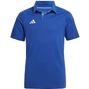 adidas Unisex Kids Polo Shirt (Korte Mouw) Tiro23 C Co POY, Royal Blu/Pulblu, HU1351, Maat 176