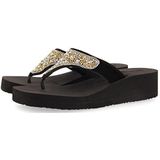 Gioseppo - DONTREIX - Damesflipflops - Zwart - Flexibele Bodemplaat