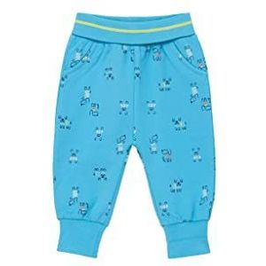 s.Oliver Junior Boy's jerseybroek met omslag, blauwgroen, 62, blauwgroen, 62 cm
