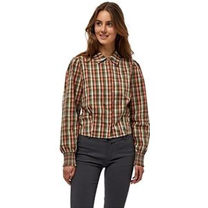 Minus Dames Valina Shirt, Sunbaked Checks, 44