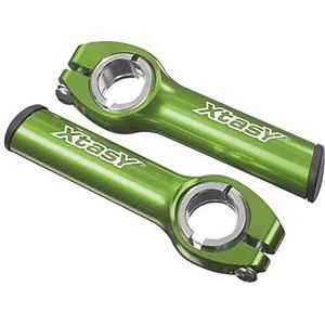 XtasY Unisex – volwassenen Bar Ends EVO SL, groen, maat S