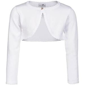 Happy Girls® Bolero voor meisjes, wit, 140 cm