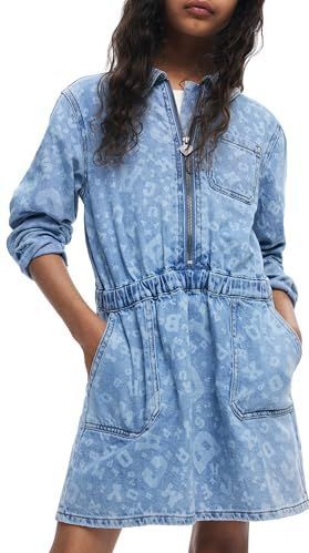 Desigual Jurk  blauw