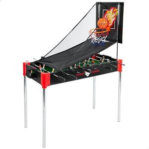 COLORBABY CB Games, 12-in-1 multiplaytafel, tafelvoetbal, tafelvoetbal, hockey, basketbal, bordspellen, 92 x 41 x 61 cm, tafelvoetbal voor kinderen, kindervoetbal, cadeau voor het hele gezin (85420)