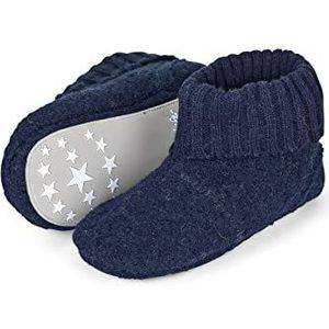 Sterntaler Baby Jongens Pantoffels Baby Slippers Uni, marineblauw, 20 EU