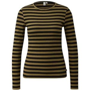 Bikini - Gestreept - Jersey - Ronde Hals - Lange Mouw - Slanke Pasvorm