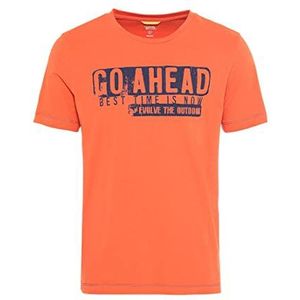 Camel Active Heren 409745/7T74 T-shirt, rood, S