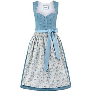 Stockerpoint Edonita Midi Dirndl voor dames, blauw, 32