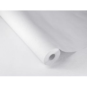 Rasch Behang 201819 - wit papierbehang met gipsstructuur, gipslook - 10,05m x 0,53m