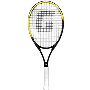 Gamma Tour Ace tennisracket, 61 cm, premium voorgespannen racket voor volwassenen voor mannen en vrouwen, grote sweet spot, perfecte balans tussen kracht en controle