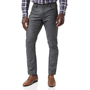 Hackett London Heren Flannel 5 PKT Broek, Grijs, 44W/32L